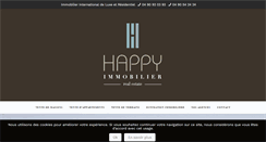 Desktop Screenshot of happyimmobilier.fr