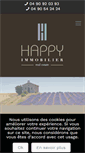 Mobile Screenshot of happyimmobilier.fr